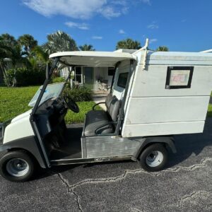 Electric Utility Golf Car Cargo Vehicle for Rental in Florida