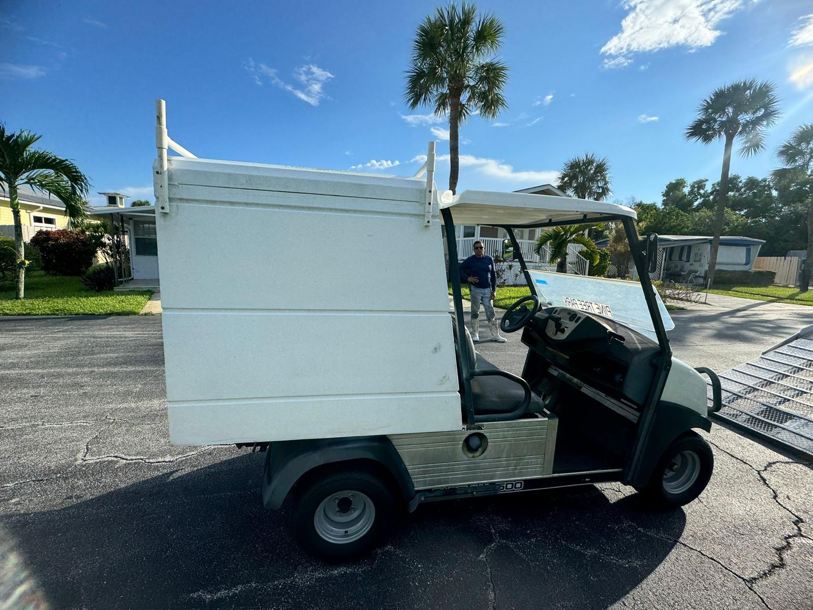Electric Utility Golf Car | Cargo Vehicle Rental in Florida - Image 2