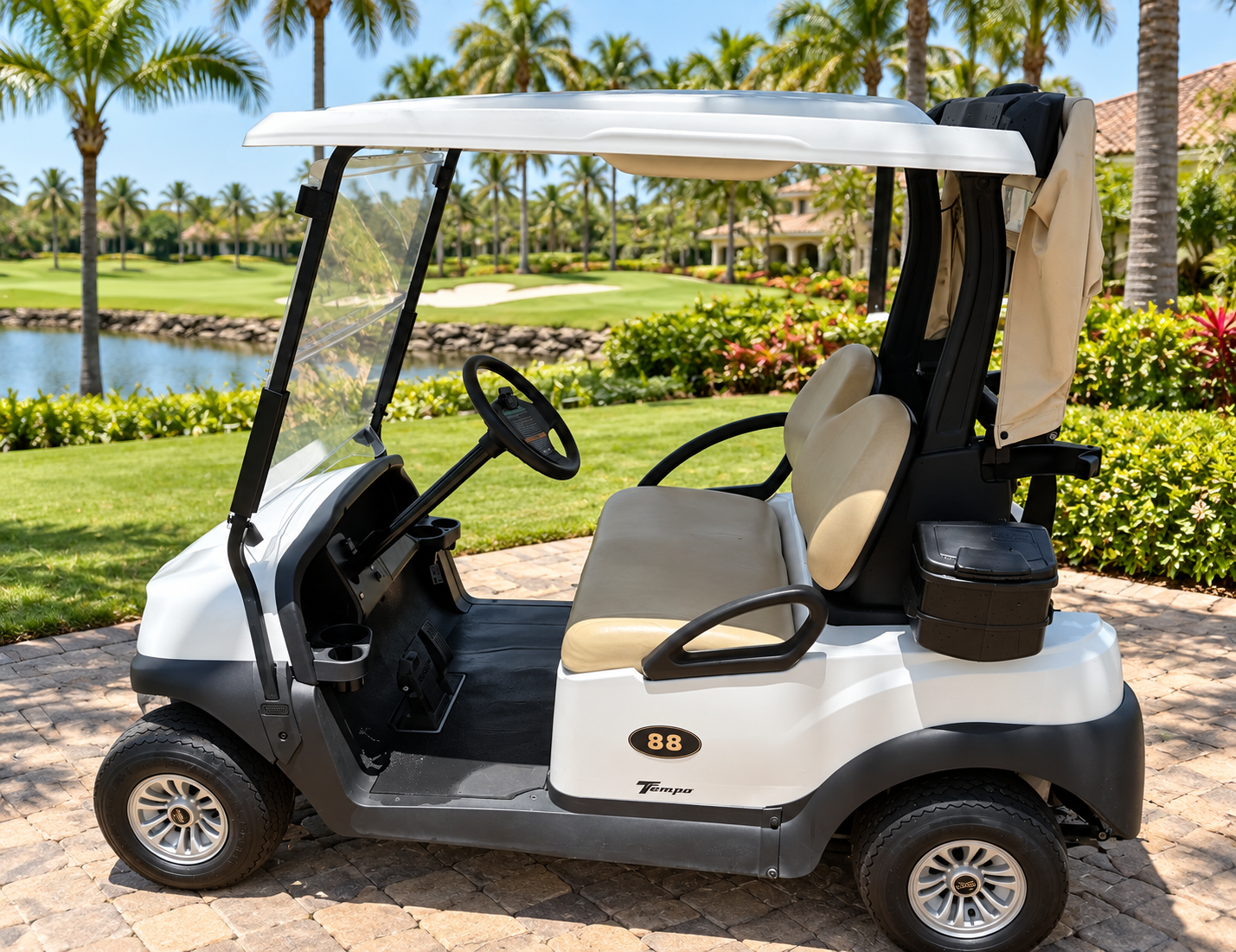 Club Car Electric Golf Car Rental | 2-Passenger Model in Florida