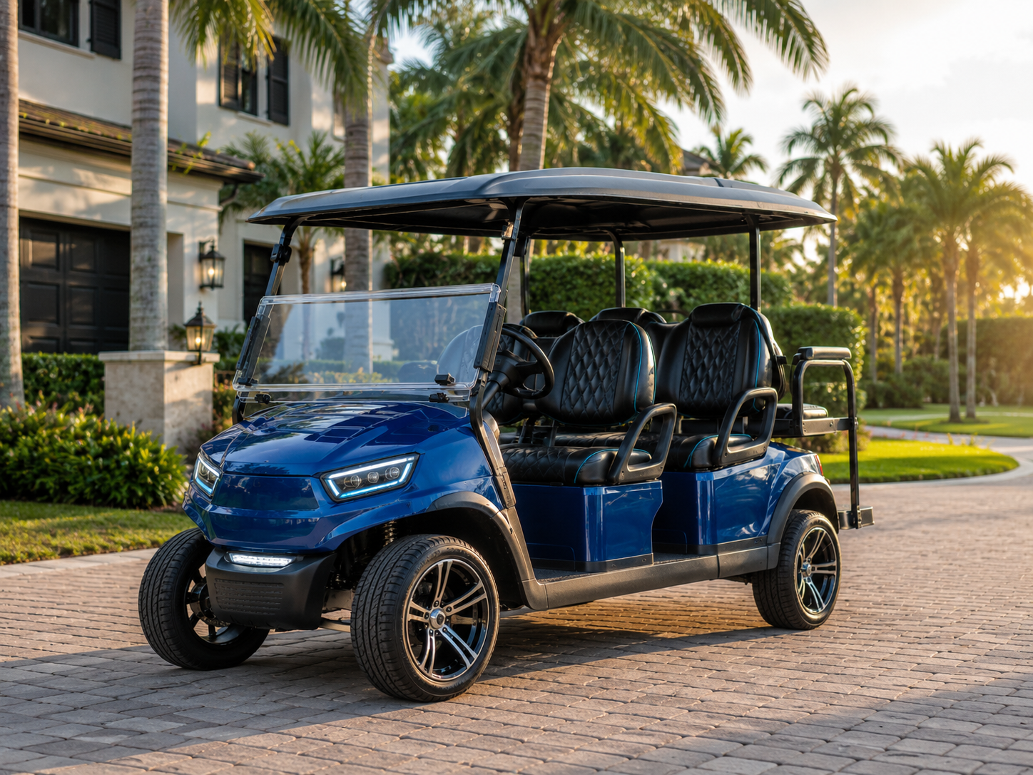 Premium 4-seater golf car