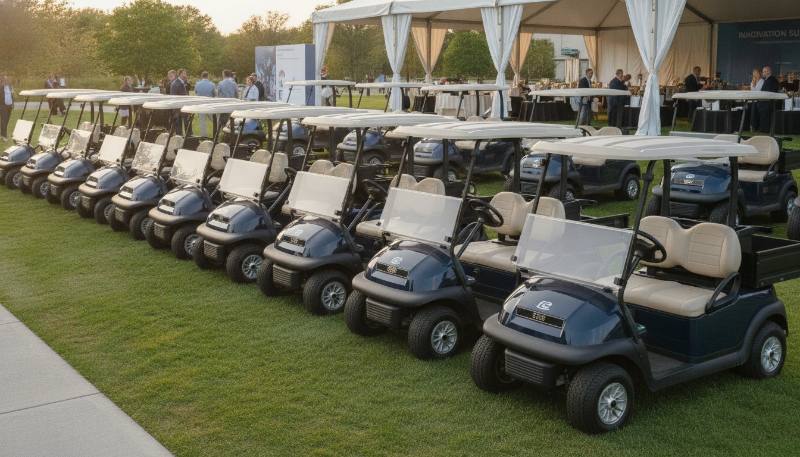 Custom Event Golf Cart Rentals for special occasions