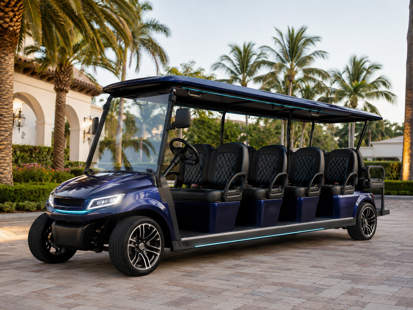 Luxury limo golf car