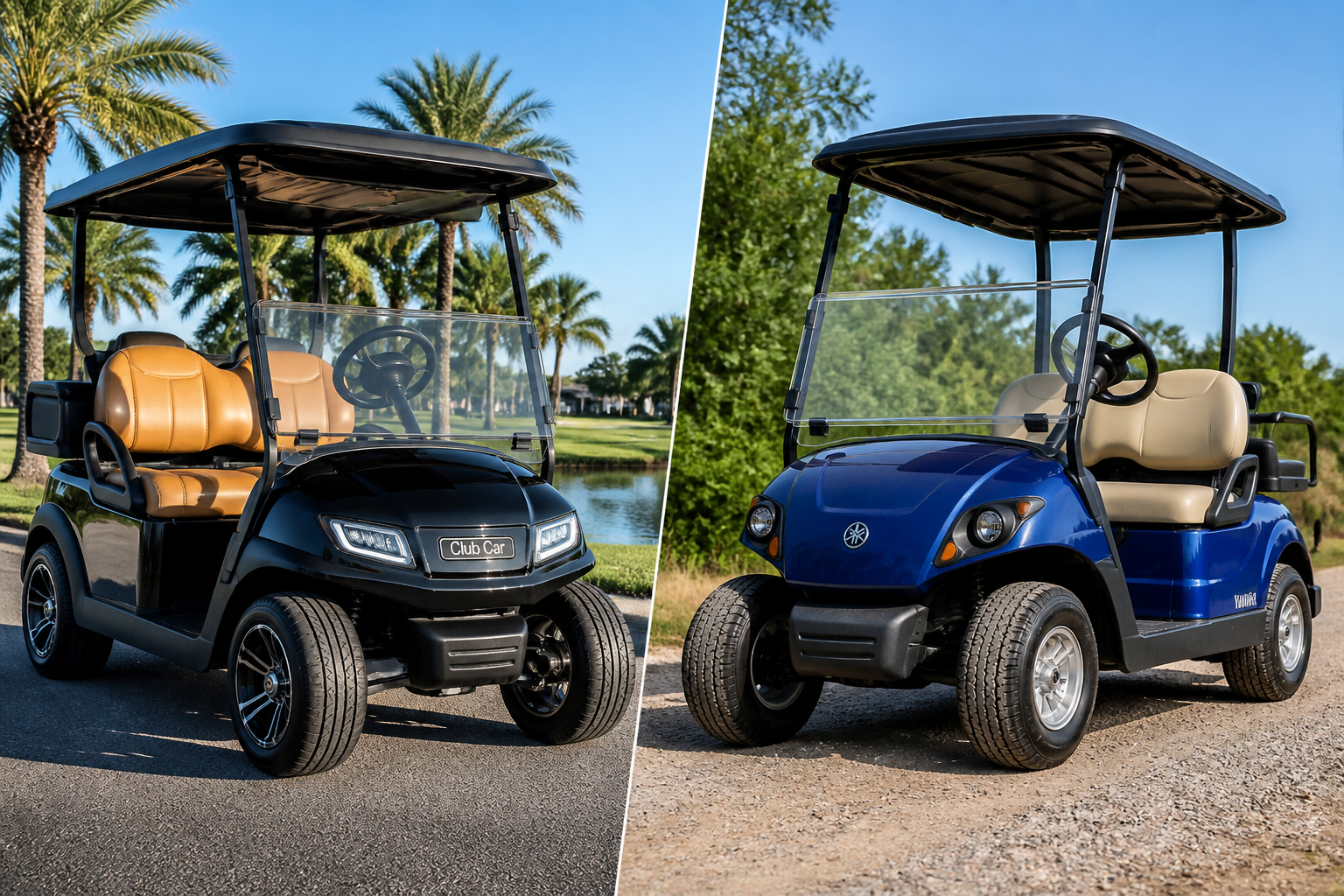 Club Car vs Yamaha golf carts Phoenix