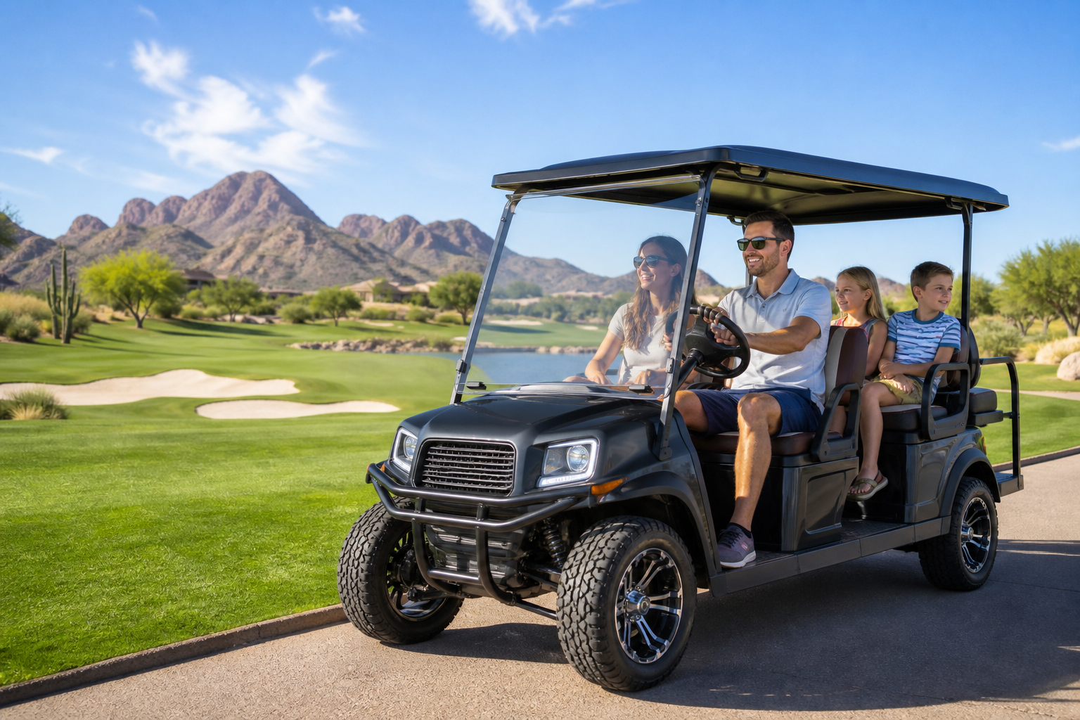 Gas Golf Cart Benefits