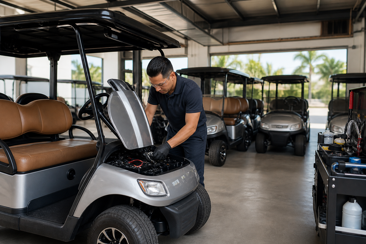 Golf Cart Leasing for Resorts