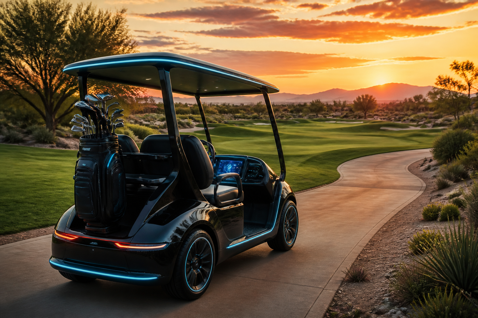 New Golf Cart Technology