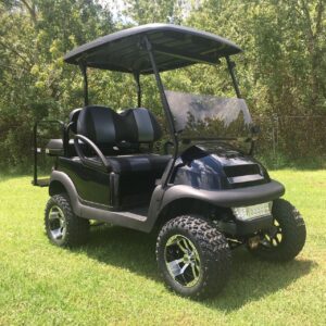 Club Car 4 Passenger Golf Cart Black for Sale