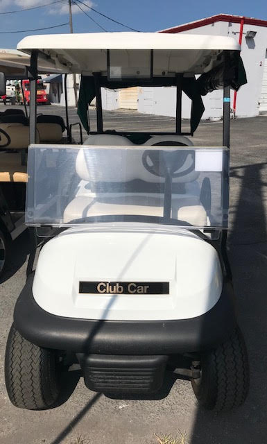 Club Car 2 Passenger Golf Cart White for Sale - Image 5