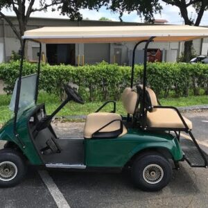 EZGO 4 Passenger Golf Cart Green for Sale
