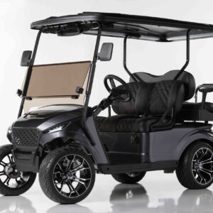 Madjax E4 Gunmetal Non-Lifted 4 Passenger Golf Car for Sale
