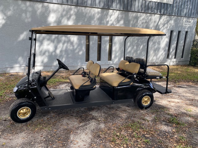 EZGO Limo Golf Cart 6 Passenger Black ($10,900) - Image 6