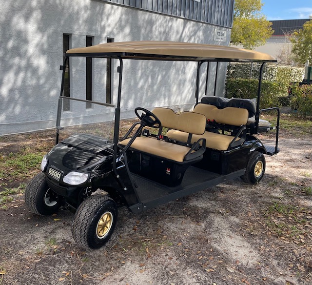 EZGO Limo Golf Cart 6 Passenger Black ($10,900) - Image 4