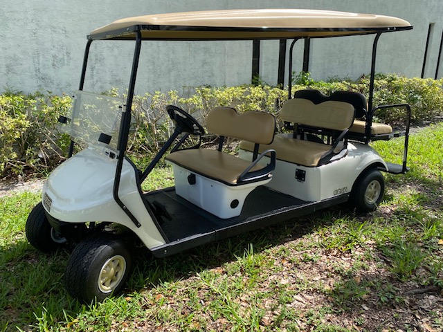 EZGO Limo Golf Cart 6 Passenger White ($10,900) - Image 3
