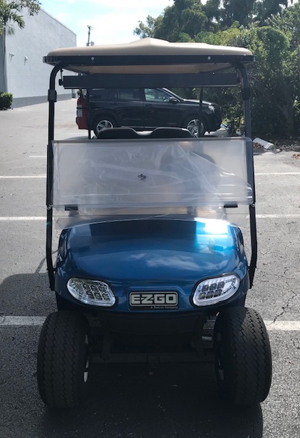 EZGO Limo Golf Cart 6 Passenger Blue ($10,800) - Image 7