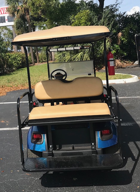 EZGO Limo Golf Cart 6 Passenger Blue ($10,800) - Image 4