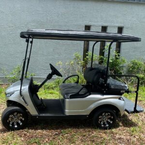Silver 4 Passenger Golf Cart for Sale