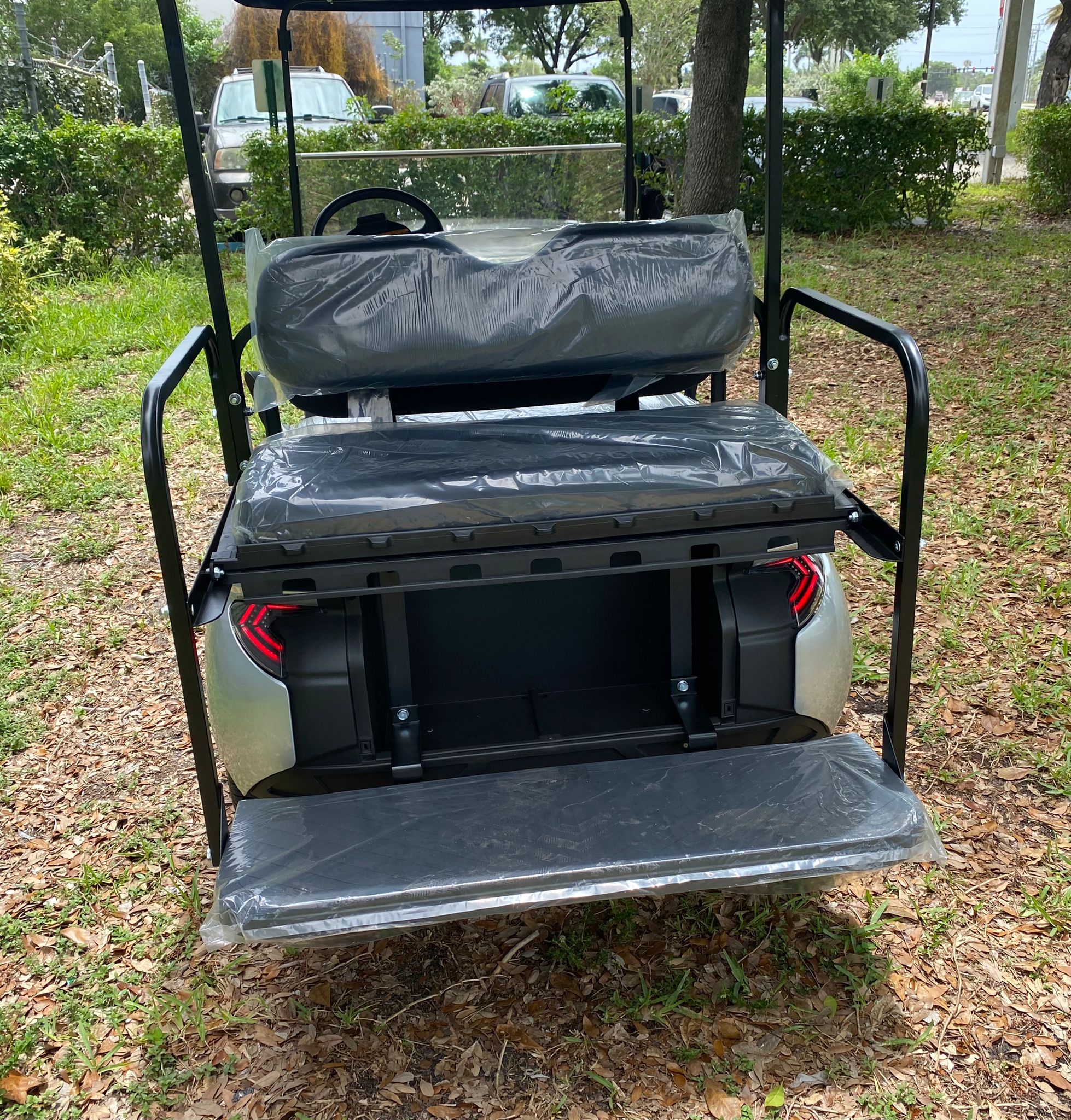 Silver 4 Passenger Golf Cart for Sale - Image 10