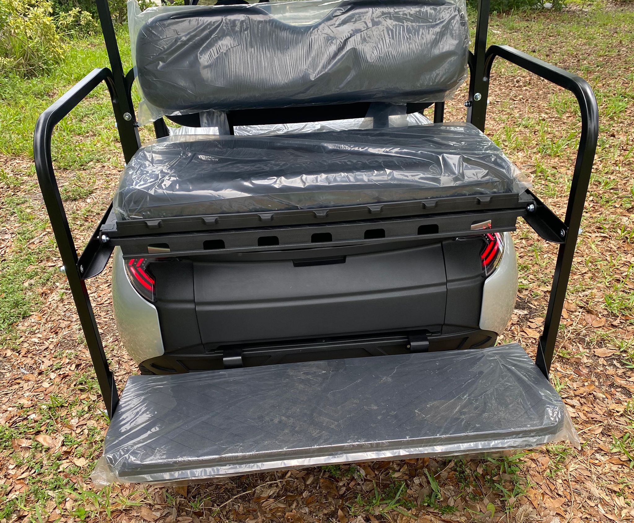 Silver 4 Passenger Golf Cart for Sale - Image 11