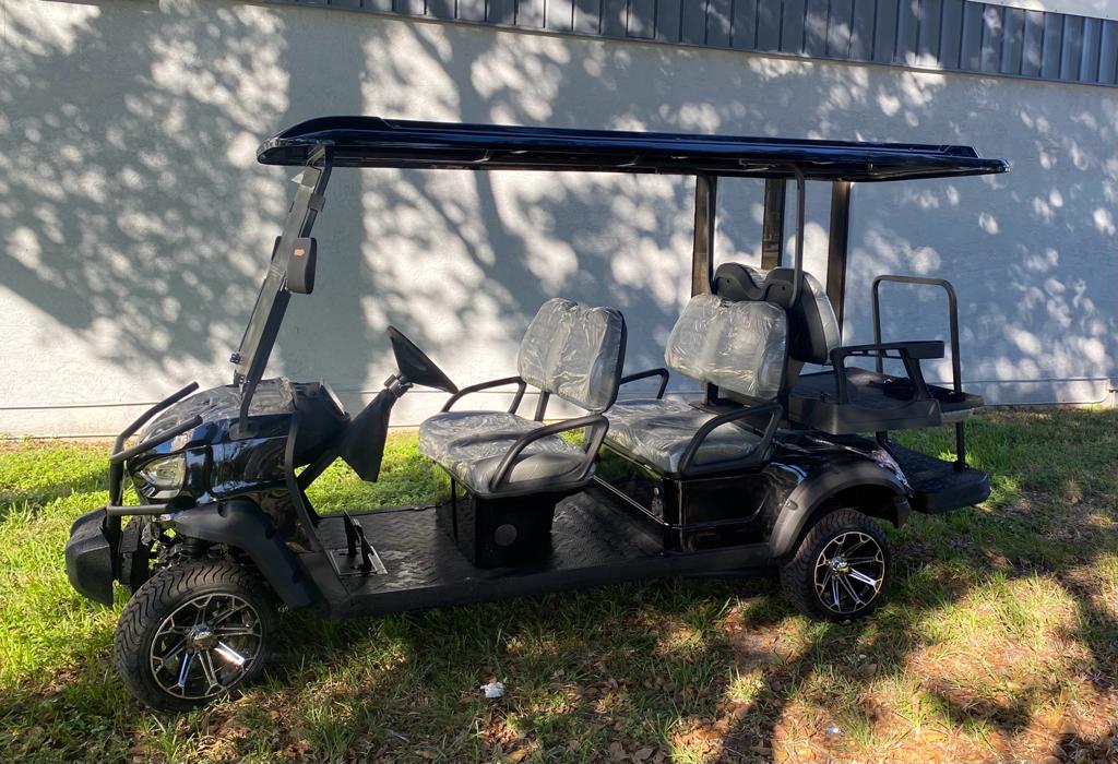 Exclusive Golf Cart Phoenix Limo Black Color for Sale