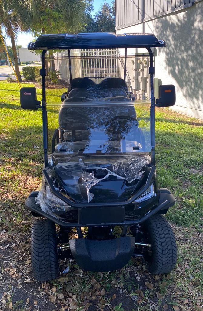 Exclusive Golf Cart Phoenix Limo Black Color for Sale - Image 3