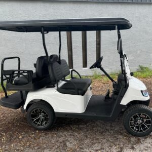 MADJAX E4 White Lithium Street-Legal Golf Car | 4-Passenger Lithium for Sale