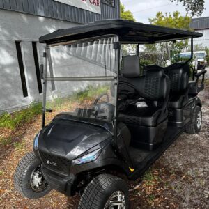 Madjax X6 Golf Cart for Sale – 6 Passenger Electric in Gray
