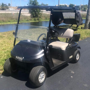EZGO 2 Passenger Golf Cart Black for Sale