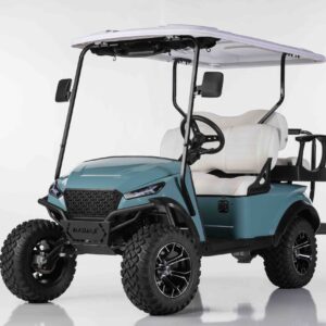 Madjax X4 Teal Lifted 4 Passenger Golf Car for Sale