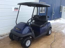 Club Car 4 Passenger Golf Cart Blue for Sale - Image 2