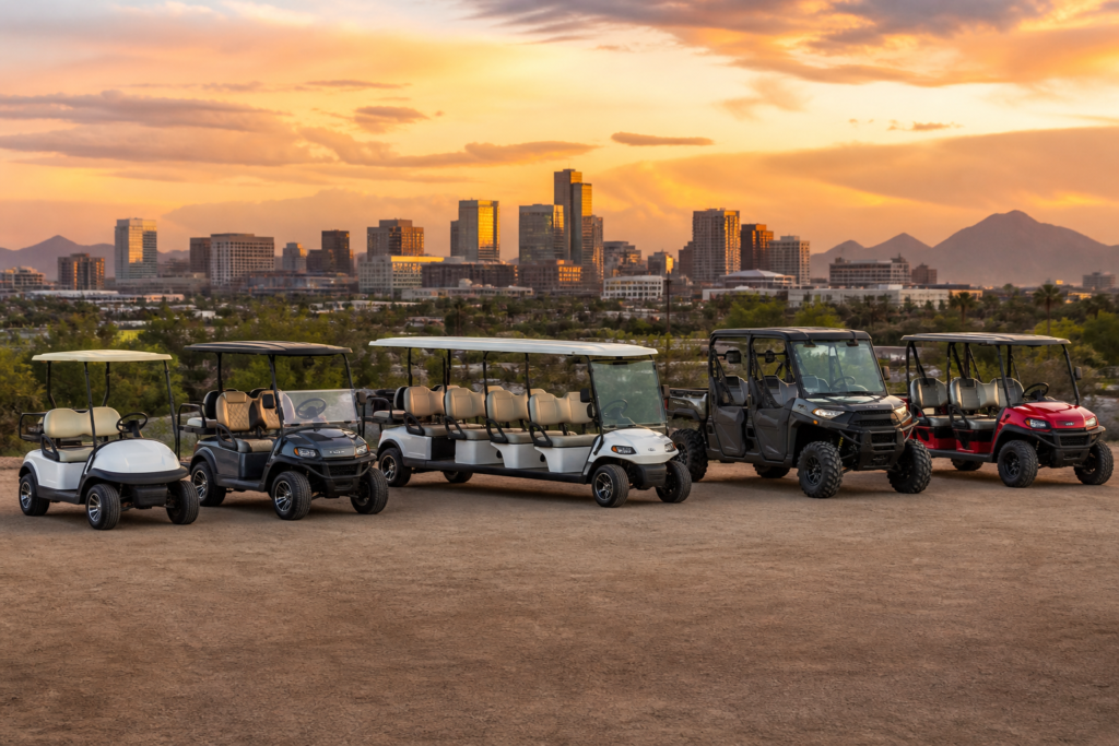 Golf Cart Rental Sizes Phoenix