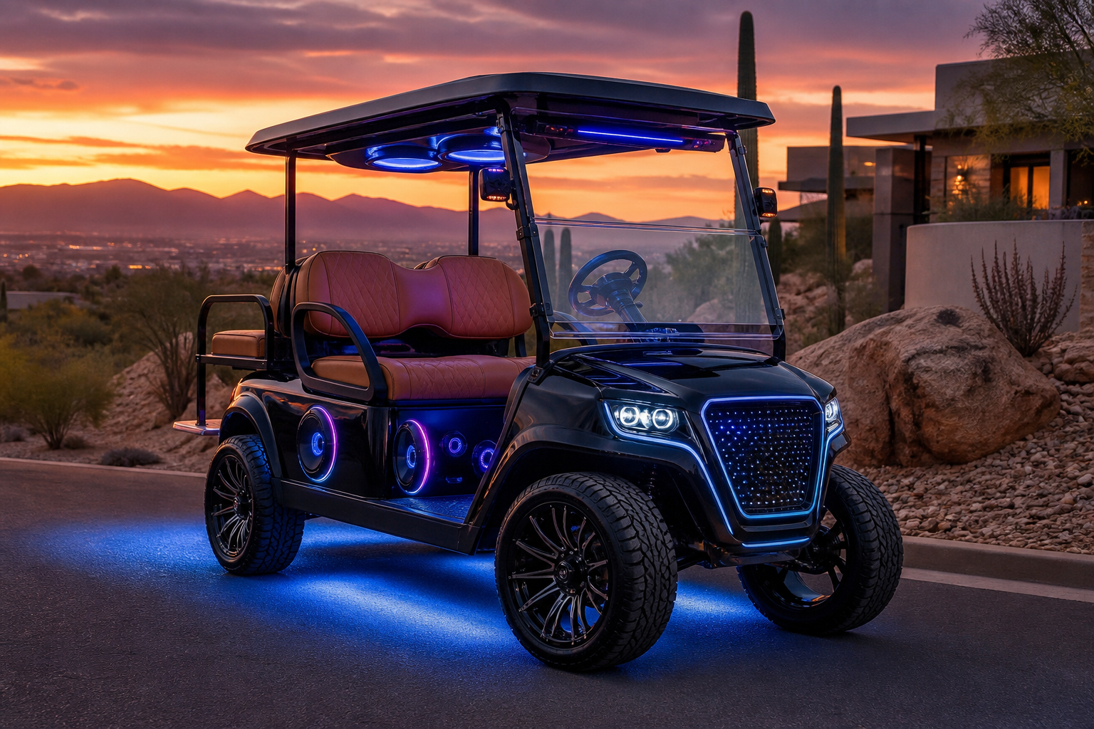 Golf Cart Tech Upgrades Phoenix