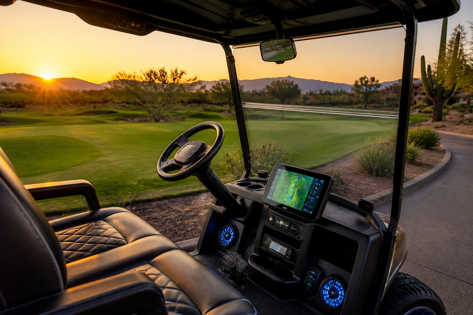 Golf Cart Tech Upgrades Phoenix