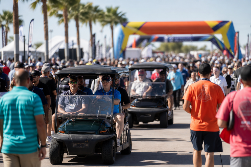 Large Event Golf Cart Rental