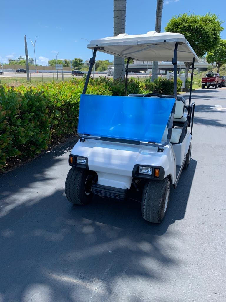 Club Car 4 Passenger Golf Cart White - Image 5