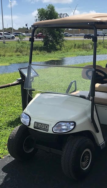EZGO Limo Golf Cart 6 Passenger Off White ($10,900) - Image 5