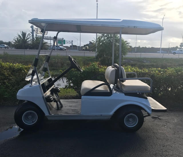 Club Car 4 Passenger Golf Cart White - Image 3
