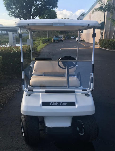 Club Car 4 Passenger Golf Cart White - Image 2